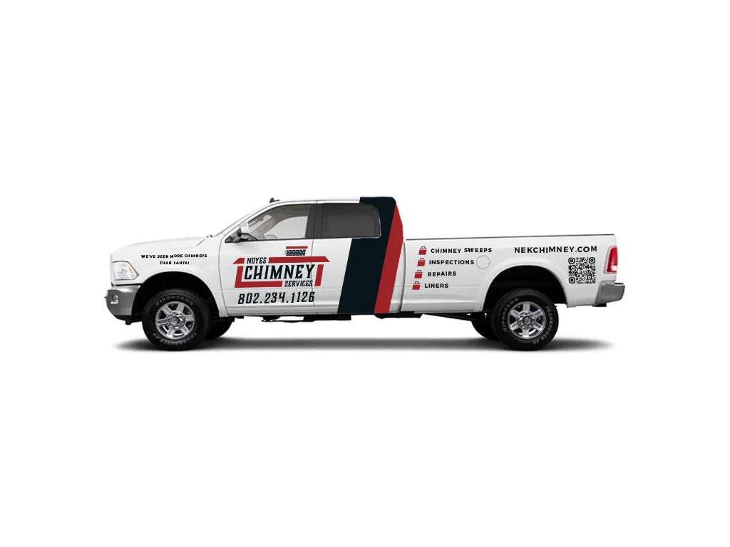 Noyes Chimney vehicle graphics